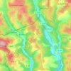 Carte topographique Hagdorn, altitude, relief
