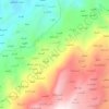 Carte topographique Al Mi`ramah, altitude, relief