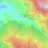 Carte topographique Pulag, altitude, relief