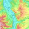 Carte topographique Klingenberg am Main, altitude, relief