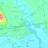 Carte topographique Mariotto, altitude, relief