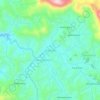Carte topographique Antanety, altitude, relief