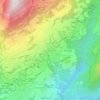 Carte topographique Botyre (Ayent), altitude, relief