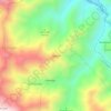 Carte topographique Zapallal, altitude, relief