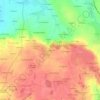 Carte topographique Le Grand Val, altitude, relief