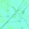 Carte topographique Sanford, altitude, relief