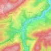 Carte topographique Neucy, altitude, relief