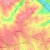 Carte topographique Penn Valley, altitude, relief