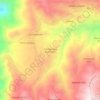 Carte topographique Cochabamba El Carmen, altitude, relief