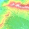 Carte topographique Mkhassel, altitude, relief