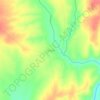 Carte topographique Ilakaka, altitude, relief