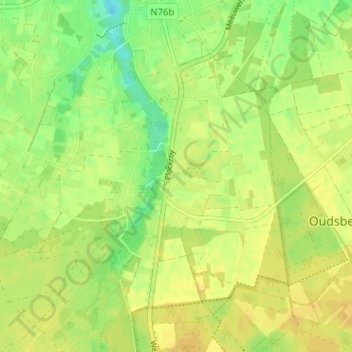Carte topographique Plockroy, altitude, relief