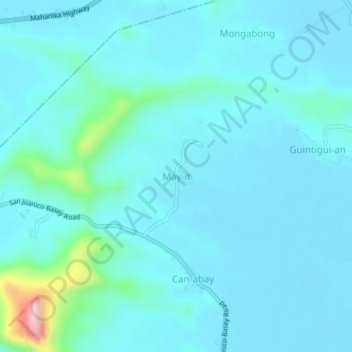 Carte topographique May-it, altitude, relief
