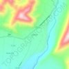 Carte topographique Miramar, altitude, relief
