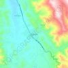 Carte topographique Mairana, altitude, relief