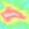 Carte topographique Swartberg, altitude, relief