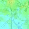 Carte topographique Palmetto Pines Mobile Home Park, altitude, relief
