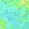 Carte topographique Semarang, altitude, relief