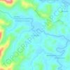 Carte topographique Anaviavy, altitude, relief