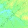 Carte topographique New Antioch, altitude, relief
