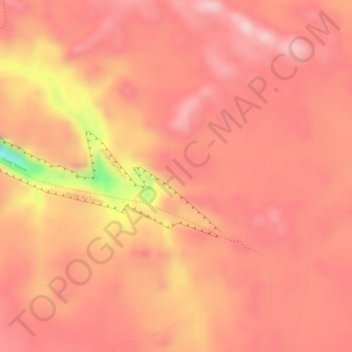 Carte topographique Tan Zoumaitak, altitude, relief