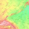 Carte topographique Būndi, altitude, relief