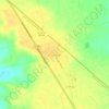 Carte topographique Hermleigh, altitude, relief