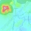 Carte topographique Dominorog, altitude, relief