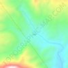Carte topographique Kalbut, altitude, relief