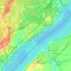 Carte topographique Prescott, altitude, relief