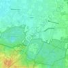 Carte topographique Roekel, altitude, relief