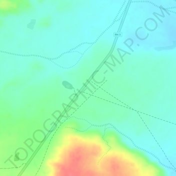 Carte topographique Dider, altitude, relief