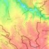 Carte topographique Meaurain, altitude, relief