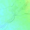 Carte topographique La Colorada, altitude, relief