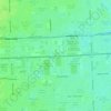 Carte topographique Elm, altitude, relief