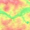 Carte topographique La Prioulais, altitude, relief