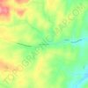 Carte topographique New Enterprise, altitude, relief
