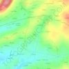 Carte topographique Lotavy, altitude, relief