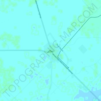 Carte topographique Digri, altitude, relief