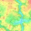 Carte topographique Kerpus, altitude, relief