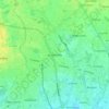 Carte topographique Nong Pa Khrang, altitude, relief