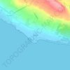 Carte topographique Torre Pali, altitude, relief