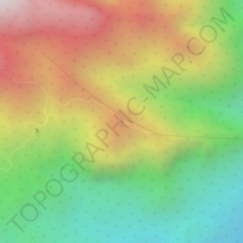 Carte topographique Três Picos, altitude, relief