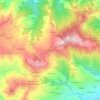Carte topographique Ca' Bertacchi, altitude, relief