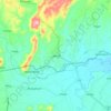 Carte topographique Lamut, altitude, relief