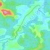 Carte topographique Ebap, altitude, relief