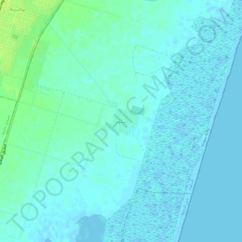 Carte topographique Salloum, altitude, relief