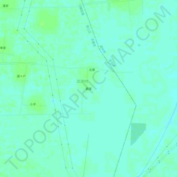 Carte topographique 南芽, altitude, relief
