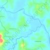 Carte topographique Uduse, altitude, relief