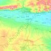 Carte topographique Dalad, altitude, relief